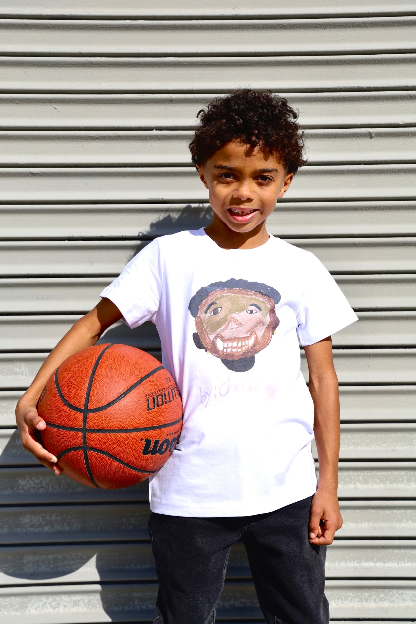 Dad, I Drew Kobe Kid Tee (White)
