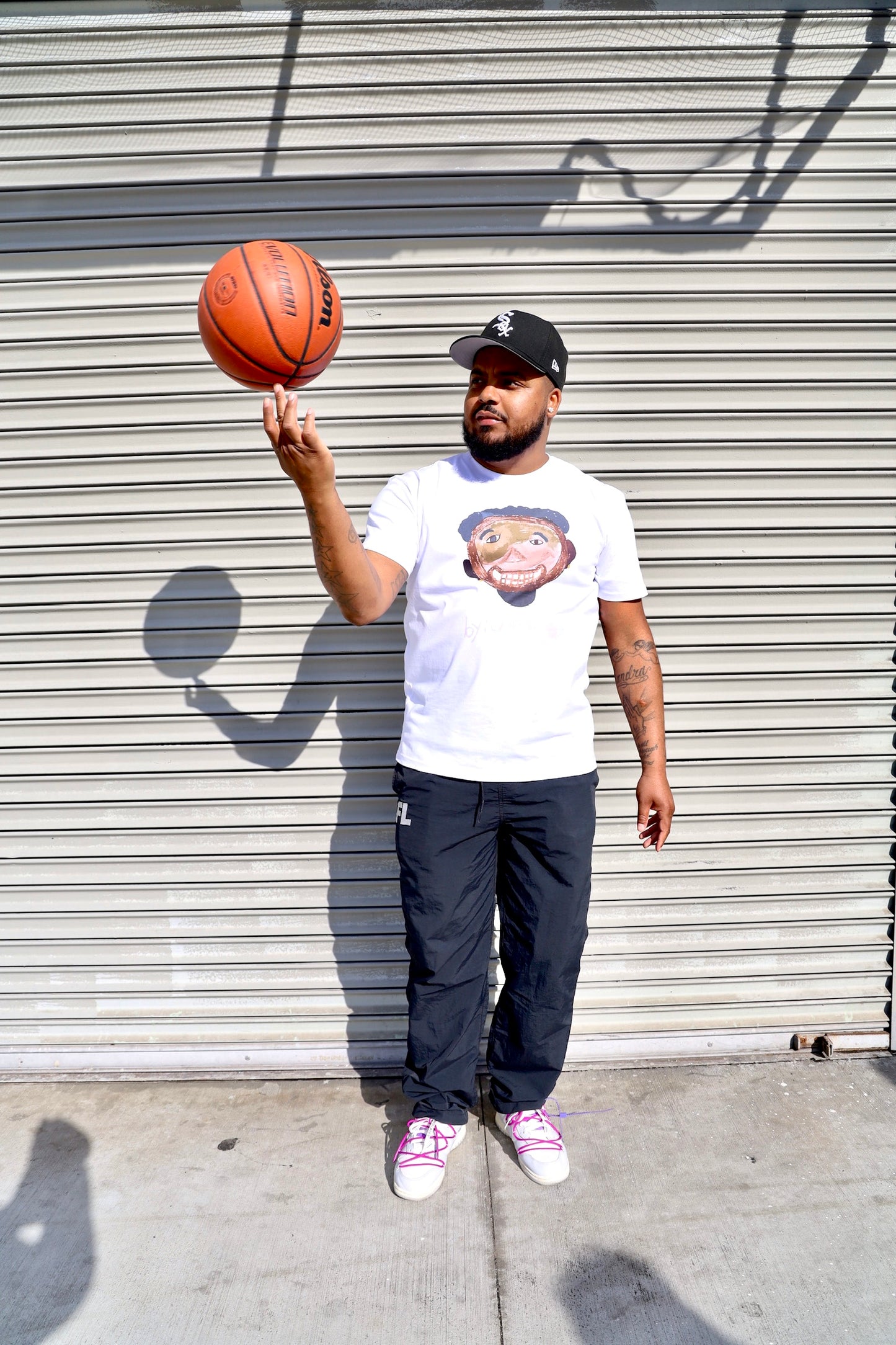 Dad, I Drew Kobe Adult Tee (White)