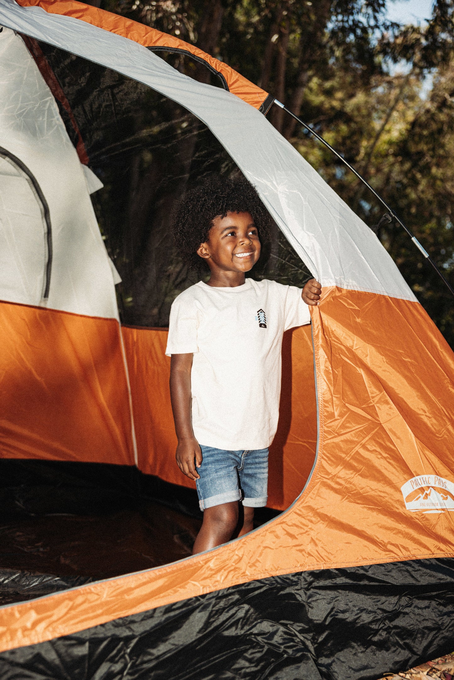 Soft and Durable Camp Ground Toddler Tee - True-to-Size Fit, 100% Cotton
