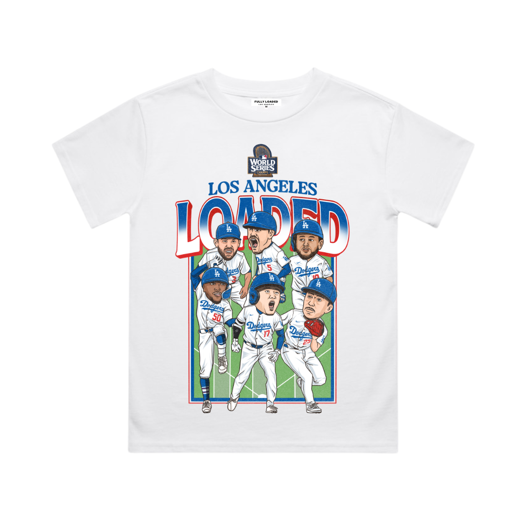 LA Loaded World Series Kid Tee (White)