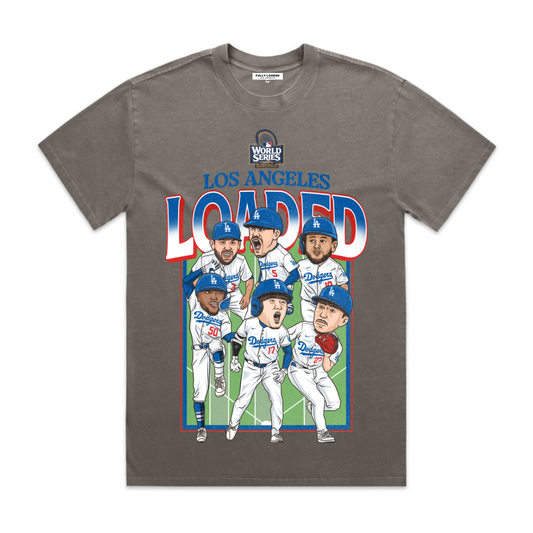 LA Loaded World Series Tee (Faded Grey)