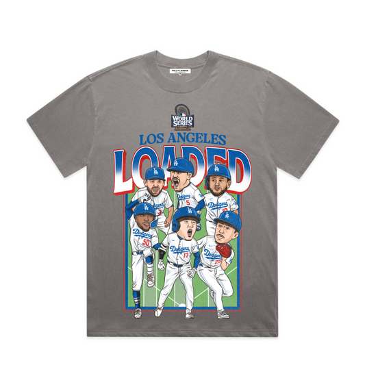 LA Loaded World Series Tee (Faded Grey)