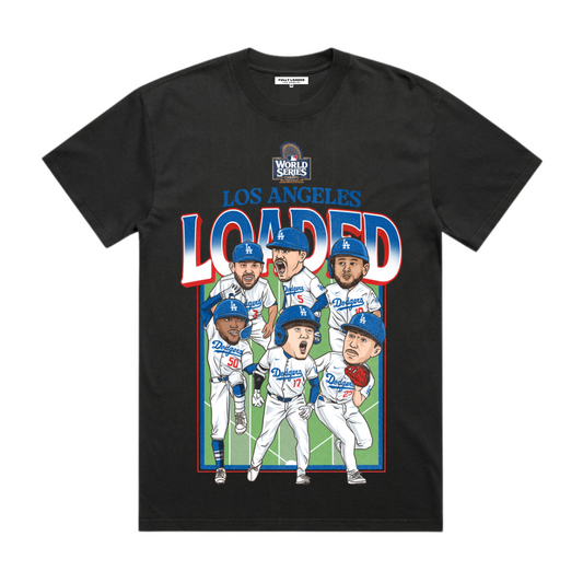 LA Loaded World Series Tee (Faded Black)