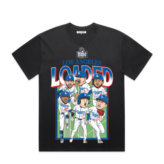 LA Loaded World Series Tee (Faded Black)