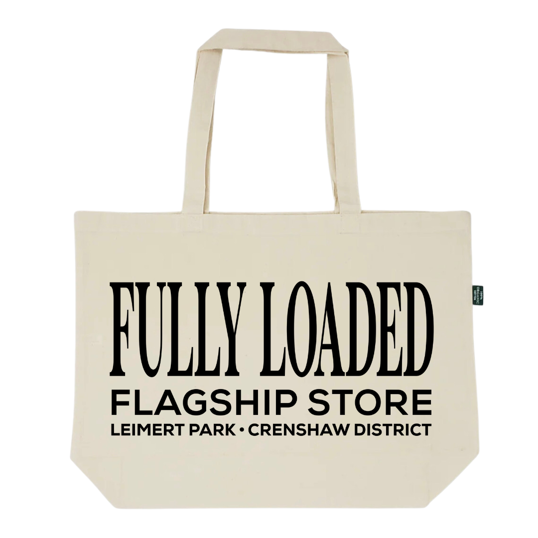 FL Flagship Tote Bag - A stylish and sustainable tote bag made of 100% organic cotton