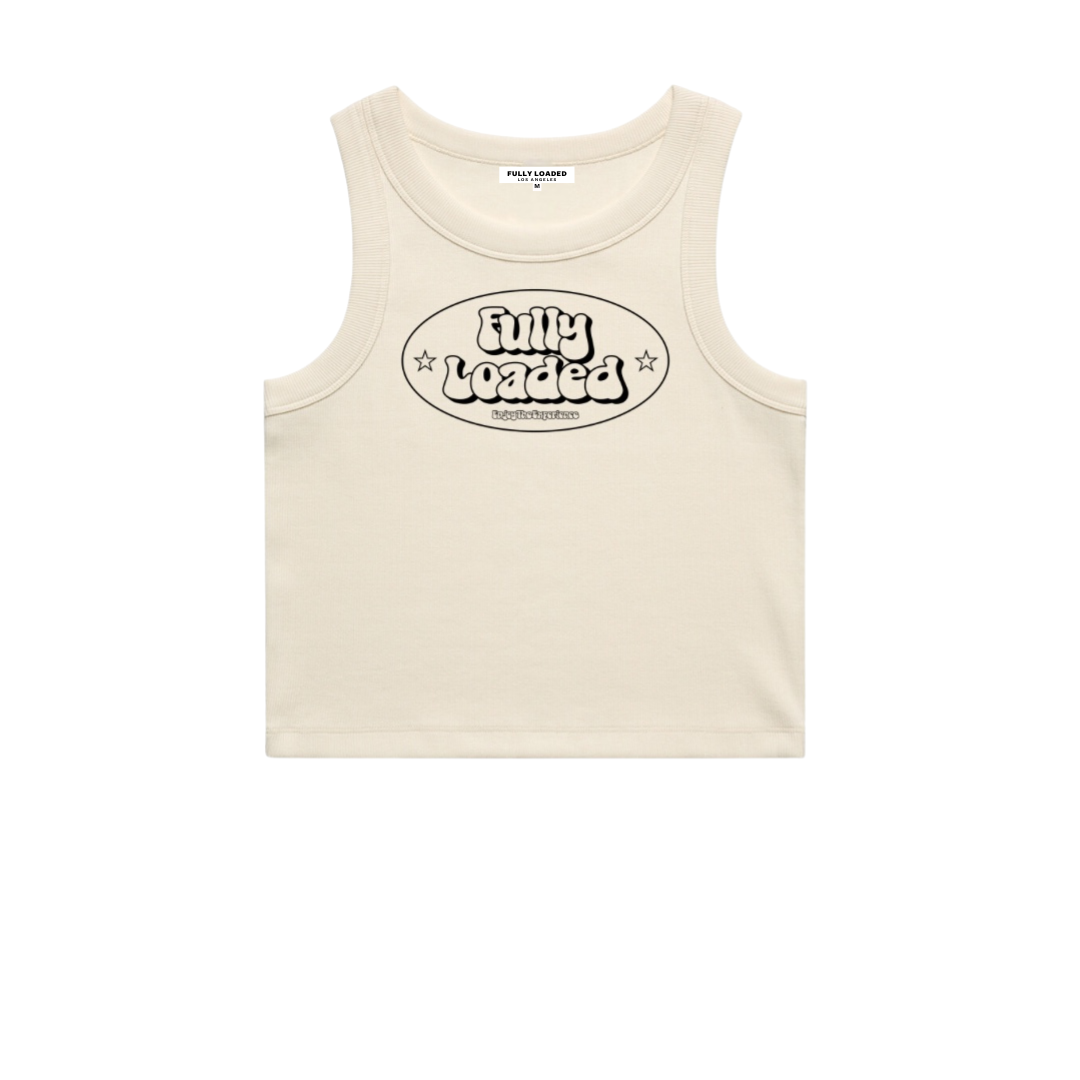 FL Bubble Logo Tanktop (Ecru)